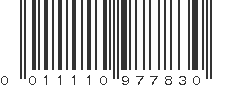 UPC 011110977830