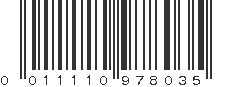 UPC 011110978035