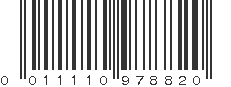 UPC 011110978820