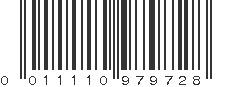 UPC 011110979728