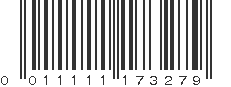 UPC 011111173279