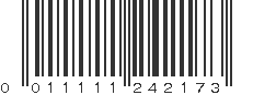 UPC 011111242173