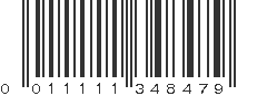 UPC 011111348479