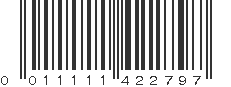 UPC 011111422797