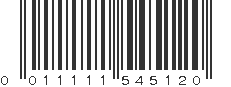 UPC 011111545120