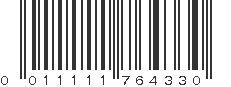 UPC 011111764330