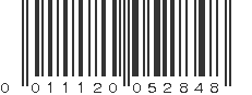 UPC 011120052848