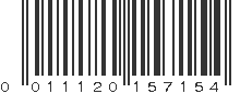 UPC 011120157154