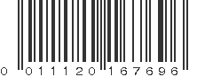 UPC 011120167696