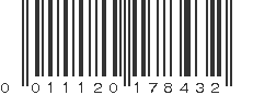 UPC 011120178432