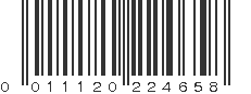 UPC 011120224658