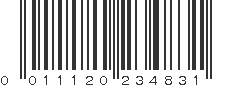 UPC 011120234831