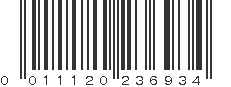 UPC 011120236934