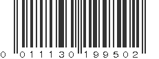 UPC 011130199502