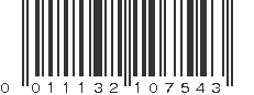 UPC 011132107543