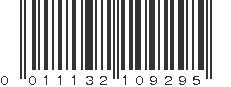 UPC 011132109295