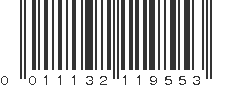 UPC 011132119553