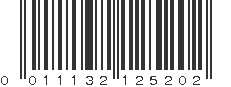 UPC 011132125202