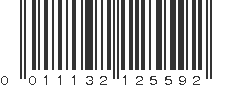 UPC 011132125592