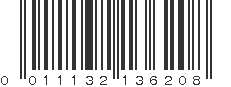 UPC 011132136208