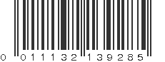 UPC 011132139285