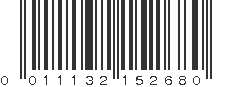 UPC 011132152680