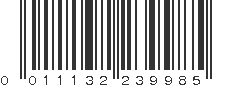 UPC 011132239985