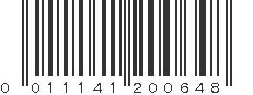 UPC 011141200648