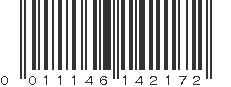 UPC 011146142172