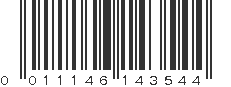 UPC 011146143544