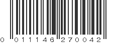 UPC 011146270042