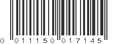 UPC 011150017145