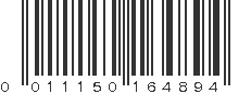 UPC 011150164894