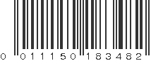 UPC 011150183482