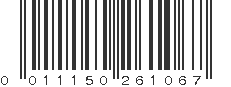 UPC 011150261067