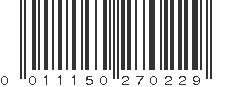 UPC 011150270229