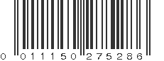 UPC 011150275286