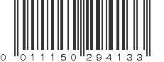 UPC 011150294133