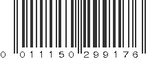 UPC 011150299176