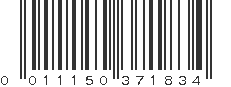 UPC 011150371834