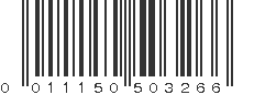 UPC 011150503266