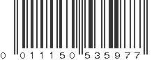 UPC 011150535977