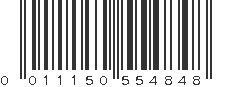 UPC 011150554848