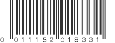 UPC 011152018331