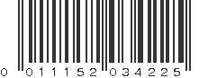 UPC 011152034225