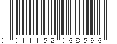 UPC 011152068596