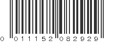 UPC 011152082929