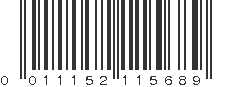 UPC 011152115689