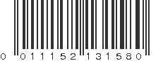 UPC 011152131580