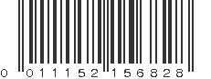 UPC 011152156828